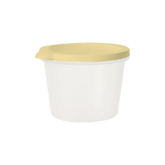 Fasiaou Plastic Food Storage Containers, BPA-Free, Reusable Stackable Jars for Portion Control, Snacks, Travel, Kitchen, Freezer, Art and Craft,Yellow
