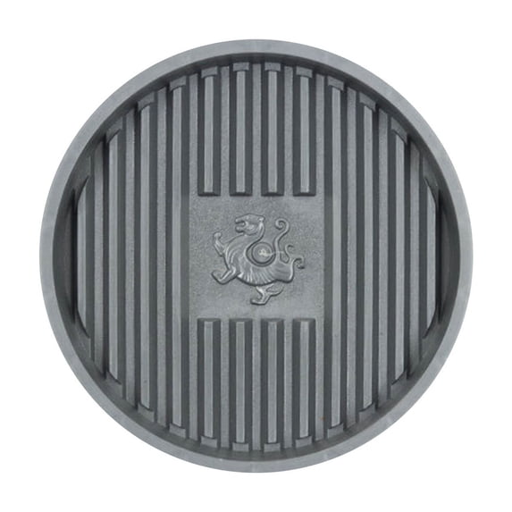 Fasiaou Plastic Plant Saucer, Thick Strong Potted Plant Water Catcher Tray for Indoors, Planter Pot Saucer Flower Base Bottom Drainage Drip Tray Dish Plate Outdoor,Gray