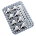 thumbnail image 1 of Fasiaou Reusable Stainless Steel Ice Cubes for Drinks - Metal Whiskey Stones, High Cooling Technology, for Whiskey, Vodka, Liqueurs, Wine, Beverage Juice or Soda,C, 1 of 5