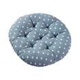 thumbnail image 1 of Fasiaou Round Memory Foam Seat Cushion, Round Bar Stool Cushion, Anti Slip Chair Pad, Detachable Circle Stool Cushion Machine Washable for Kitchen Dining Office Chairs High Stools,Blue, 1 of 6