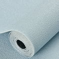 thumbnail image 1 of Fasiaou Self-Adhesive Waterproof Wallpaper Roll, 20x200 Inch Thickened Embossed Background Paper for Bedroom and Living Room,Blue, 1 of 5