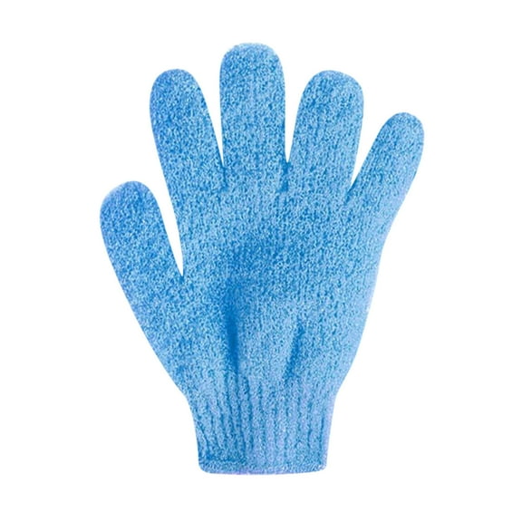 Fasiaou Shower Exfoliating Scrub Gloves, Bathing Gloves Body Wash Dead Skin Removal Deep Cleansing Sponge Loofah for Women Men