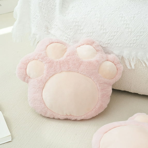 Fasiaou Soft Throw Pillow Floor Pillow Stuffed Pillow for Home, Office, Living Room, Bedroom - Gray & Pink, 16.5x13 Inches, Decorative Cushion for Sofa, Chair, or Bed, Cozy and Stylish Accent Pillow