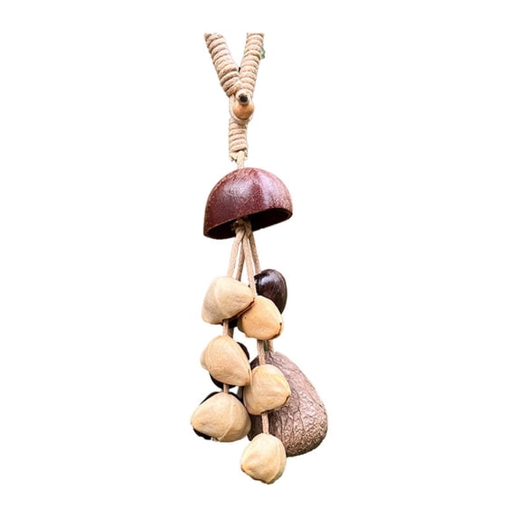 Fasiaou Sonic Energy Seed Shell Shaker Percussion Instrument — Nature Sounds for Meditation, ASMR, Sound Therapy, Yoga,E