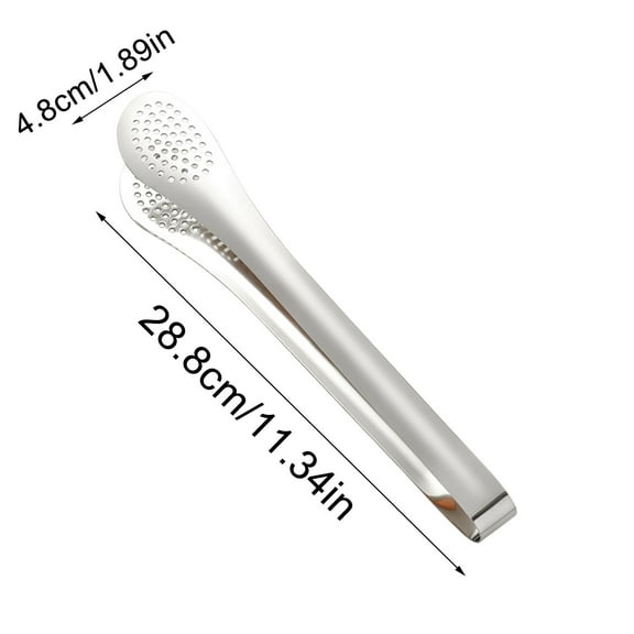 Fasiaou Stainless Steel Compact Food Clip Household Multi-function Bread Clip Korean Barbecue Clip Clip, Kitchen Organization Essentials, Kitchen Gadgets, Kitchen Utensils(H)