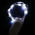 thumbnail image 1 of Fasiaou Store LED Copper Wire String Lights 30 Bulbs 3M Battery Operated with On/Off Switch for Christmas Wedding Party Decor Indoor Outdoor Star Fairy Lights CR2032 Included, 1 of 4