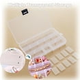 thumbnail image 1 of Fasiaou Tackle Boxes, Plastic Box, Plastic Storage Organizer Box with Removable Dividers - Fishing Tackle Storage - Box Organizer - 1 Packs /15 Compartments Trays - Parts Box, 1 of 6