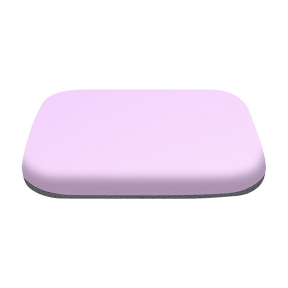 Fasiaou Thickened Dining Chair Cushion, Soft Blended High Density Support Foam Kitchen Seat Cushion with Ties, U-Shaped Non-Slip Indoor Chair Pad,Purple