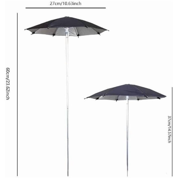Fasiaou Upgraded Plant Umbrellas for Outdoor Plants, Larger Garden Plant Umbrella Shade with Adjustable Angle, Sun Shade for Plants, Potted Plant, Garden Beds,A