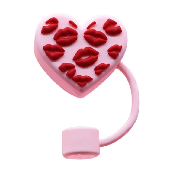 Fasiaou Valentine's Day Straw Straw Stopper, Kitchen Organization Essentials, Kitchen Gadgets, Kitchen Utensils(C)