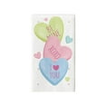 thumbnail image 1 of Fasiaou Valentines Day Kitchen Towels Pink Heart Love Valentine Dish Cloths Farmhouse Wedding Anniversary Hand Towels for Kitchen Decoration,Multicolor, 1 of 3