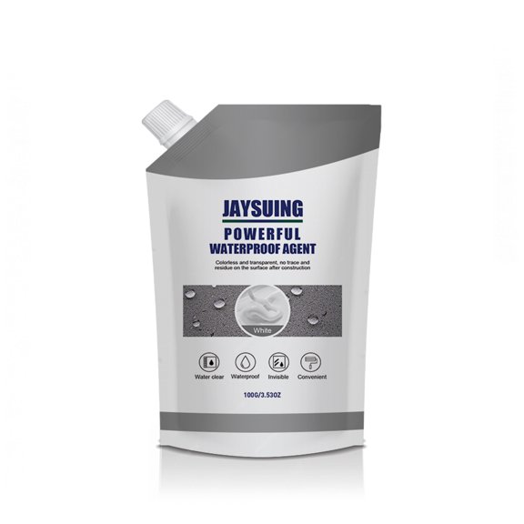 Fasiaou Waterproofs Sealant Agent Leak Trapping Tools Coating Accessories Liquid Leakproof Sealant Glue Strong For Tile Trapping Repairing House Roof 100ml/house/A Gift