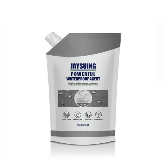 Fasiaou Waterproofs Sealant Agent Leak Trapping Tools Coating Accessories Liquid Leakproof Sealant Glue Strong For Tile Trapping Repairing House Roof 100ml/house/A Gift