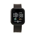 thumbnail image 1 of Fasijew Sporty Watch Square Dial Watch Earth Design Sport Watch Square Dial Touch Screen Big Number LED Digital Watch Silicone Wristband, 1 of 7