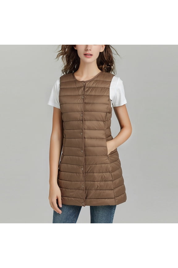 Fasion Women's Standing Collar Long Paragraph Leisure Lightweight Down Jacket Women Fashion Bad Lands Jacket Warm Sweater Jackets for Women Big Women Lightweight Jacket Coats Clothes Women String