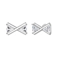 thumbnail image 1 of Fasjewly 925 Sterling Silver Bow Earrings Studs,Cute Dainty Bow Earrings for Women, 1 of 8