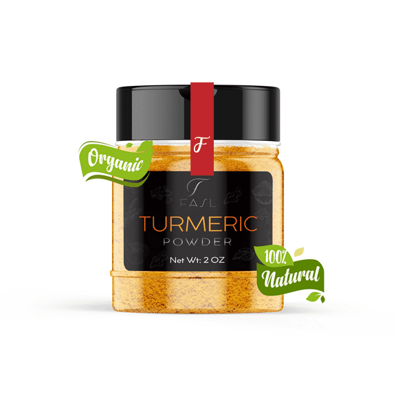 Fasl Turmeric Root Powder 100% Raw from the Indian Subcontinent