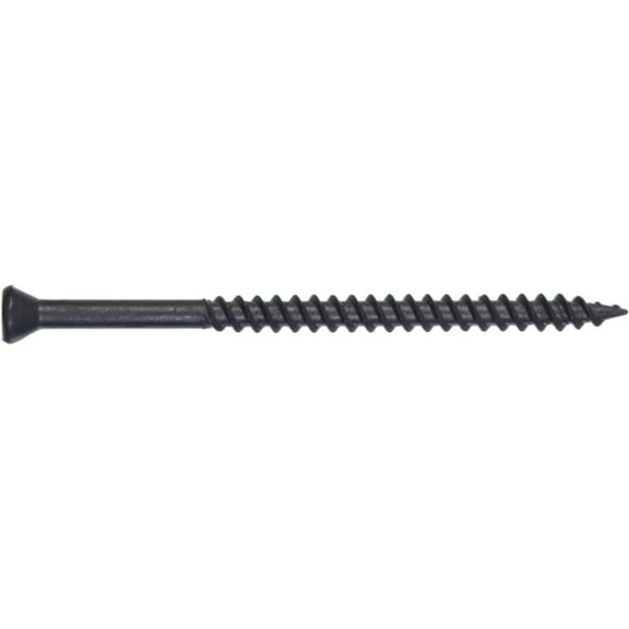Hillman Fasn-Tite Trim Screw, Square Drive - Black Phosphate Steel - 1 lb, 1-5/8 In. #6