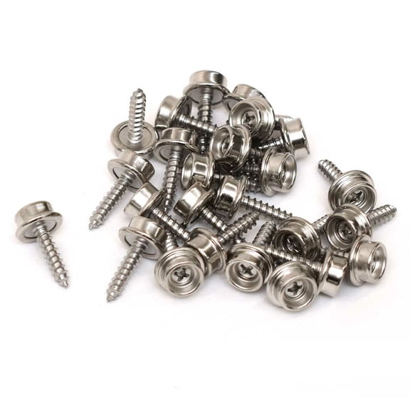 Fasnap Boat Self-Tapping Screwstuds BNSS-7059-20 | 5/8 Inch (Set of 25)