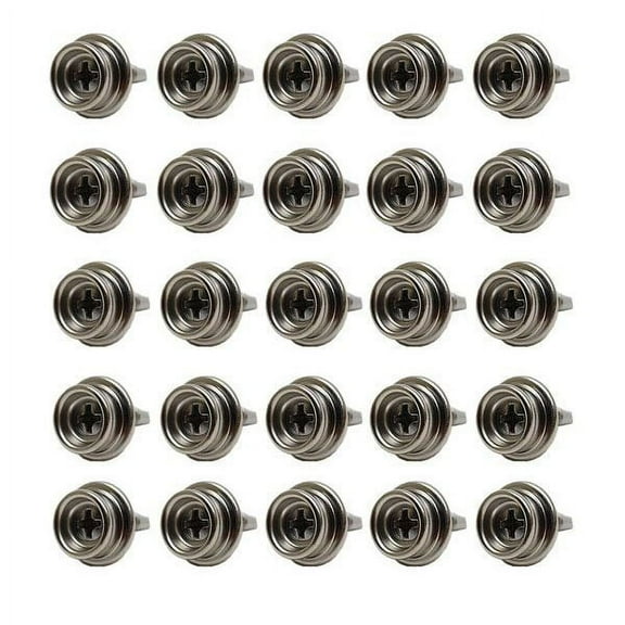 Fasnap Corp BNSS705914 Stainless Steel 3/8 Inch Boat Cover Snaps (Set of 25)