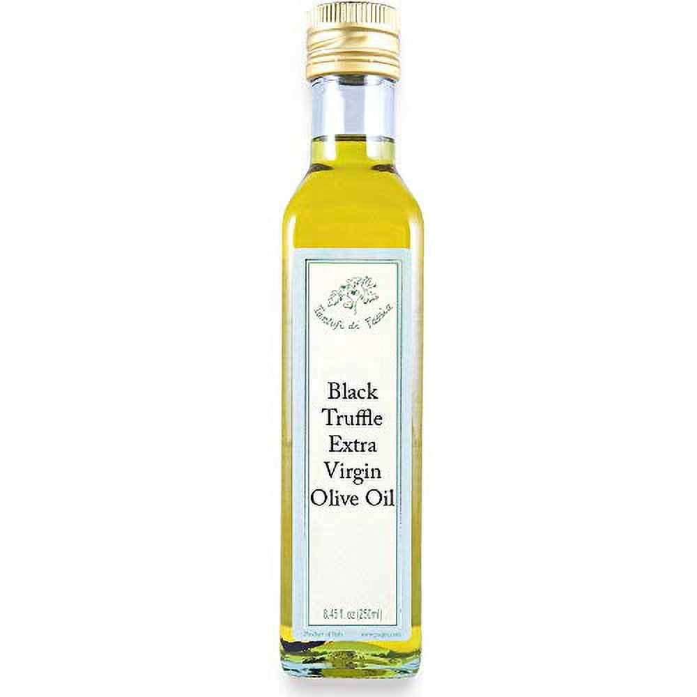 Fassia Truffles, Oil Olive Black Truffle, 8.45 Fl Oz