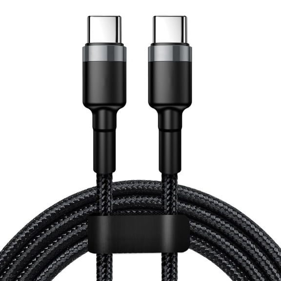 Type C to Type C Charging Cable 100W/5A Fast Charging Data Sync Cord for Phone 15 Smartphones Tablets Laptops