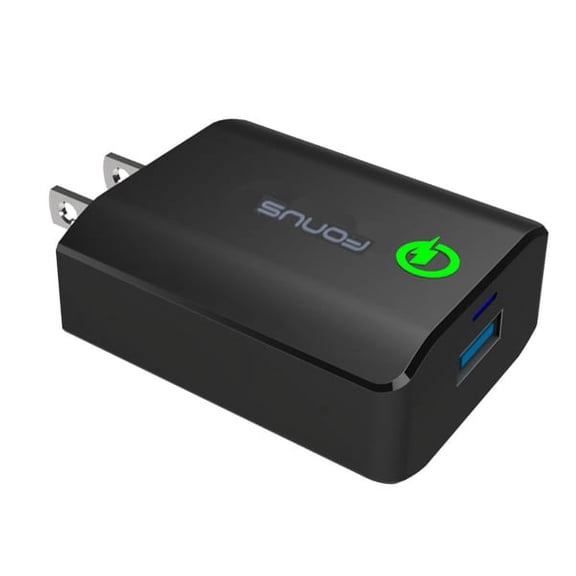 Fast 18W Home Charger for Galaxy S20/Ultra/Plus - USB Port Power Adapter Travel Wall AC Plug Quick Charge J3Y for Samsung Galaxy S20/Ultra/Plus Phones