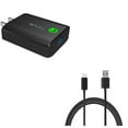 thumbnail image 1 of Fast 18W Home Charger w Type-C 6ft USB Cable for Google Pixel 6/Pro - USB Port Power Adapter, Charger Cord Power Wire N1K Compatible With Google Pixel 6/Pro, 1 of 11