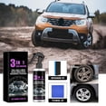 thumbnail image 1 of Fast Acting Ceramic Car Coating Spray 100ml - 3 in 1 NanoTop Coat Wax,, Hydrophobic High Gloss Protection Kit with Sponge & Towel, 1 of 3