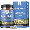 thumbnail image 1 of Natures Craft Dairy Relief Lactose Intolerance Pills for Digestive Support & Bloating Relief, 60 Ct, 1 of 11