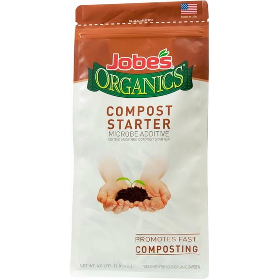 Fast Acting Granular Fertilizer Compost Starter, Easy Plant Care Compost Accelerator, 4 lbs Bag