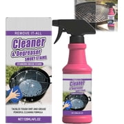 Fast-Acting Heavy-Duty Grill Degreaser Spray, BBQ Cleaner for Stainless Steel, Oven Racks & Griddles, Professional StrengthRL 1 PC