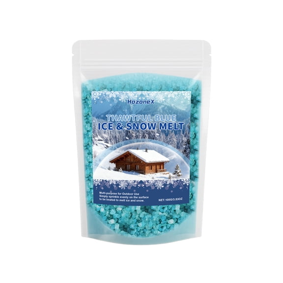 Fast Acting Ice Melt Deicer Spray - Works at -16 F, Easy to Use for Cars & Sidewalks