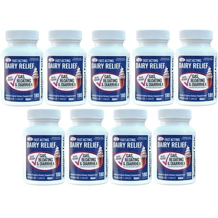 Fast Acting Lactase 1620 Caplets Generic Lactaid Fast Act 9000 FCC Units per Caplet