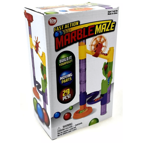 Fast Action 29 pc Marble Maze Run Toy