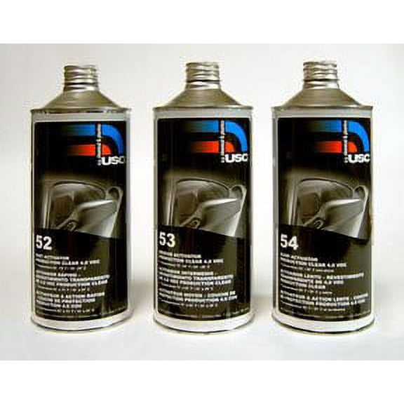 US Chemical & Plastics 52-4 Fast Activator for Production Clear, Quart USC-52-4