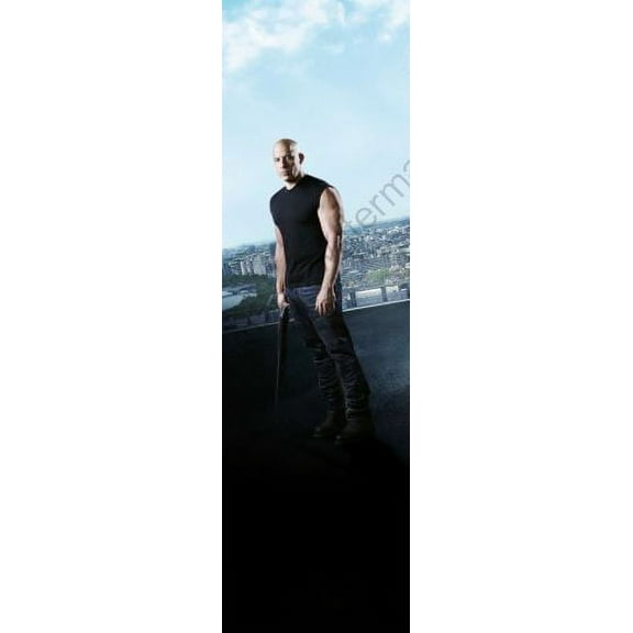 Fast And Furious 6 Movie poster Insert 14x36 Color Category: Multi, Unframed, Ages: Adults AB posters