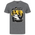 thumbnail image 1 of Fast And Furious Mens Grey Short Sleeved T-Shirt, 1 of 5