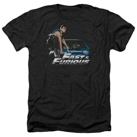 Fast And The Furious - Car Ride - Heather Short Sleeve Shirt - Medium
