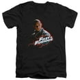 thumbnail image 1 of Fast And The Furious Toretto S/S Adult V-Neck 30/1 T-Shirt Black, 1 of 1