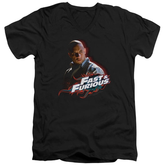 Fast And The Furious - Toretto - Slim Fit V Neck Shirt - Medium
