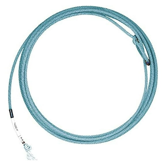 Fast Back Ultimate 4 Head Rope 31ft - 3/8" Diameter - 4 Strand Nylon/Polyester Blend - Small, Quick & Durable Roping Rope for Headers