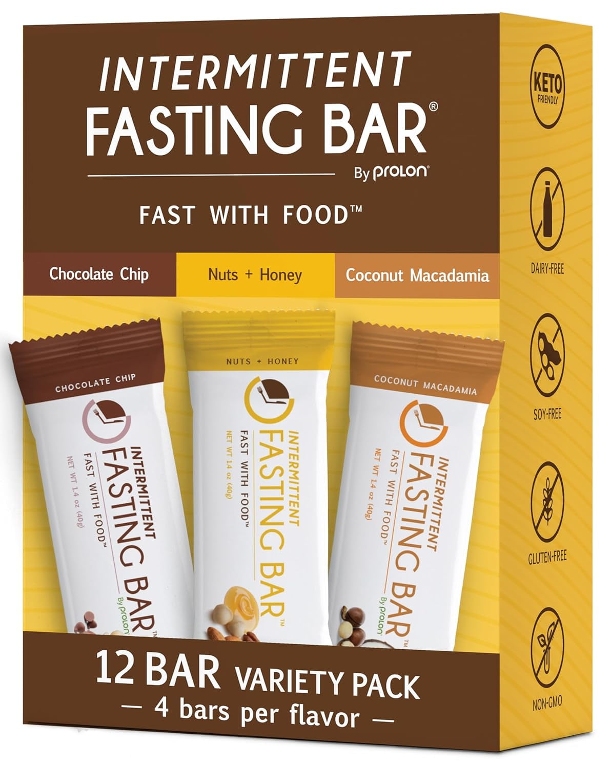 Fast Bar Variety Pack Nuts & Honey Chocolate Chip Coconut