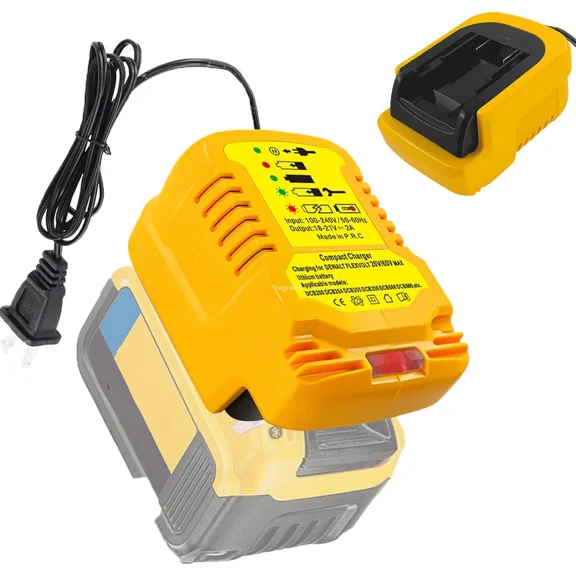 Fast Battery Charger for Dewalt 20V Li-ion Charger Station with LED Indicator