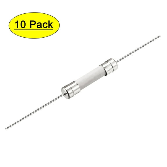 Fast Blow Fuse Wire Ceramic Fuses 6mm x 32mm 250V F25A, 10Pcs