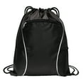 thumbnail image 1 of Fast Break Polyester Cinch Pack Black, 1 of 3