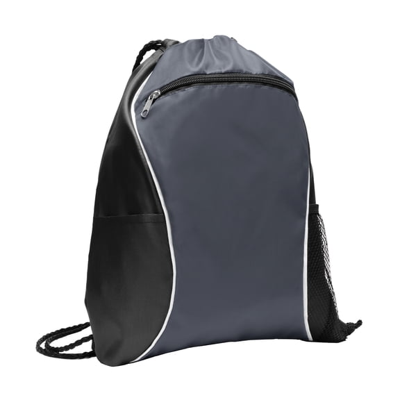 Fast Break Polyester Cinch Pack Deep Smoke