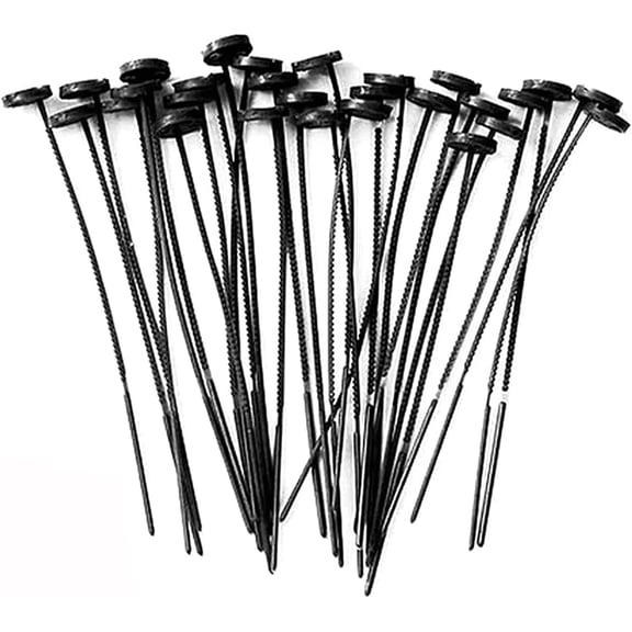Fast Button Tool, No Sew Buttons,No Need to Stitch Buttons,Button Fixing Tool,Replacement Buttons for Clothes Sewing Fixing (Black,30pcs) White