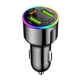 thumbnail image 1 of Fast Car Charger with 4 Ports, 60W Fast Charging, Multiple Device Compatibility, Intelligent Protection, Compact Design for Cigarette Lighter Adapters, 1 of 6