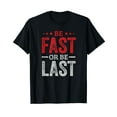 thumbnail image 1 of Fast Car Quote Drag Racing Gift for Race Lover Fan Black T-Shirt, 1 of 5